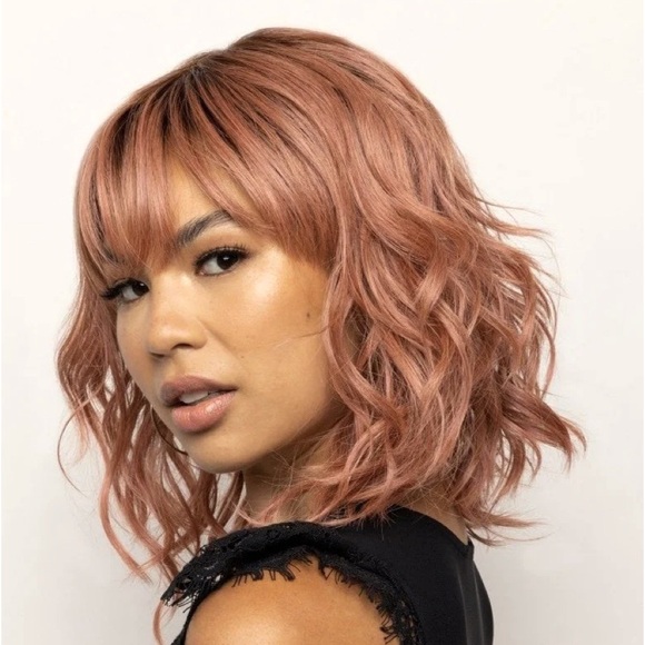 René of Paris Breezy Wavez wig in dusty rose - Picture 2 of 10